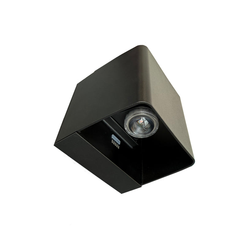 Cube Wall Light 5CCT Black